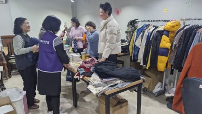 [광명지부] 광명지부 "지구가족사랑1%운동 바자회"