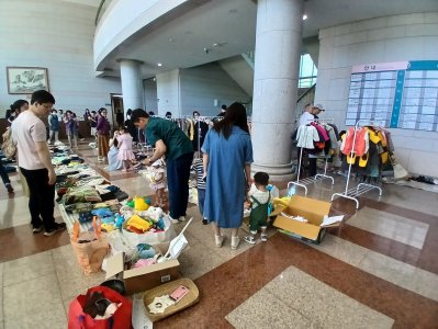 [선문대학지부] 상반기 지구가족사랑1% 돕기 바자회