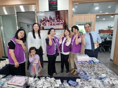 지구가족사랑1% 모금을 위한 바자회