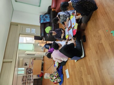 [청주지부] 청주지부 "노인정 봉사활동(치매예방 프로그램)