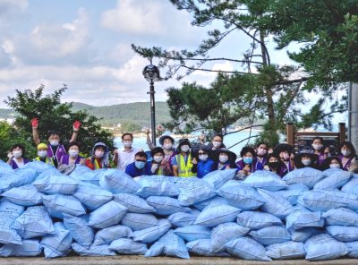 평화통일 | 부산 태풍 피해복구 및 해양쓰레기 수거 봉사
