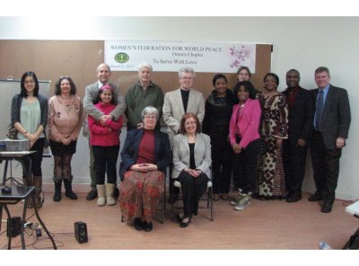 캐나다지부 오타와주 브론손 센터에서 개설 행사