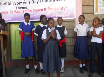 아프리카 케냐 세계 여성의 날 기념 축하행사
